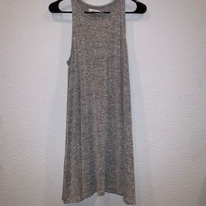 grey dress